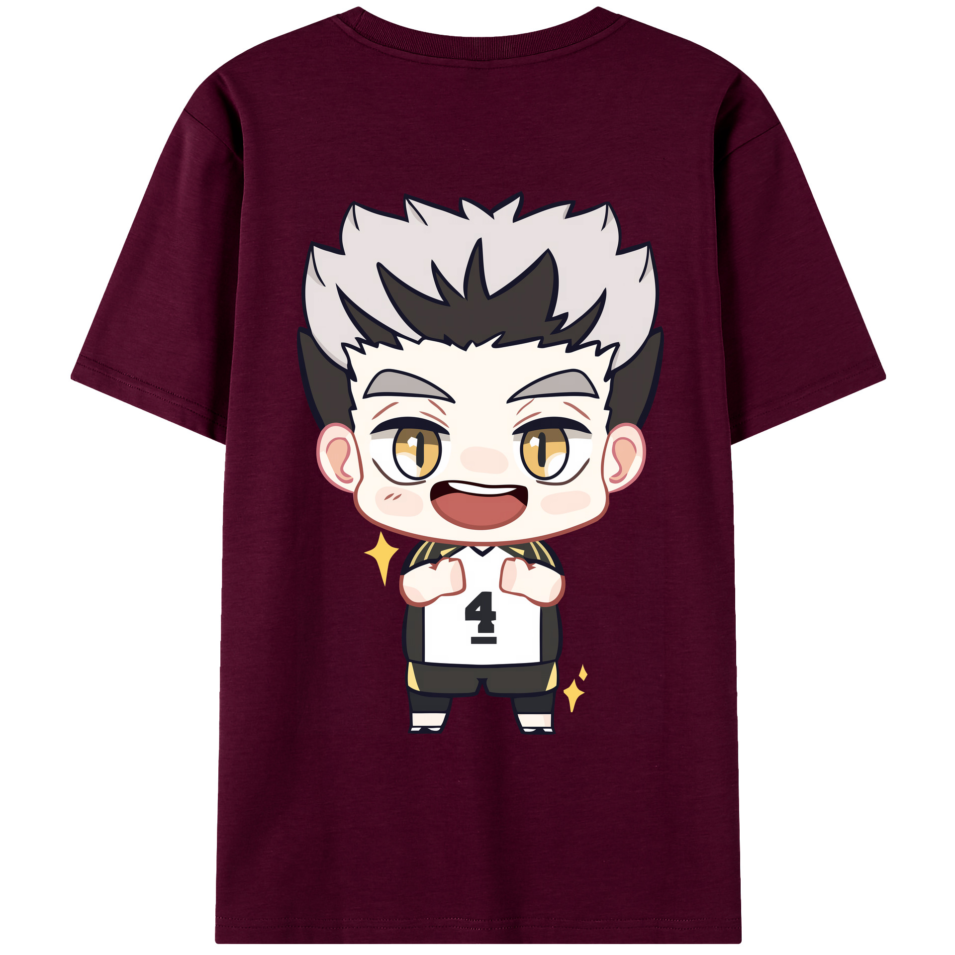 （画像用） ハイキュー!! Haikyu!! レディース半袖Tシャツ(バックプリント)